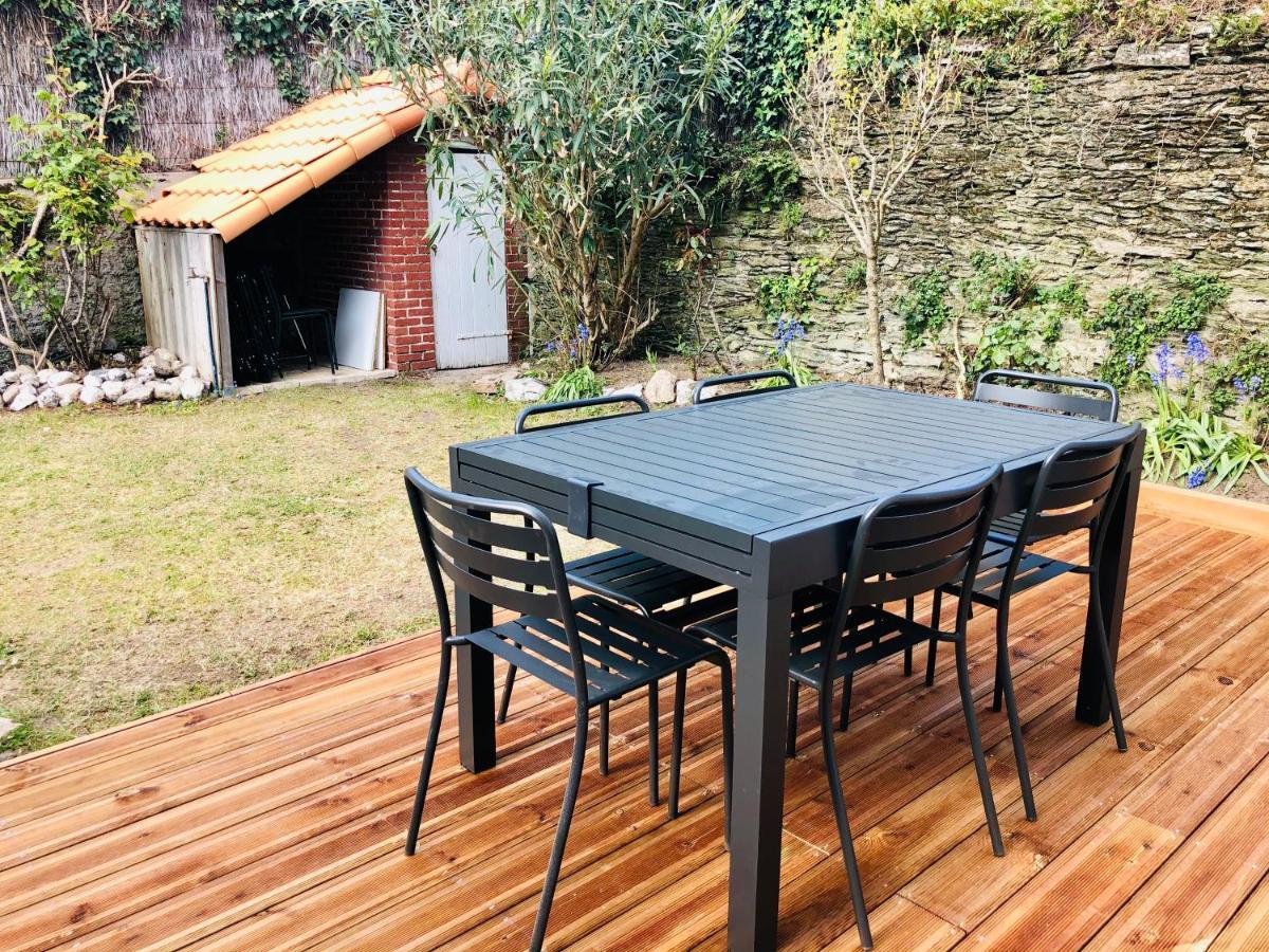 Maison Avec Terrasse A 50 M De La Mer Pornic Exteriör bild